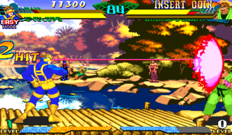 Marvel Super Heroes Vs. Street Fighter (Brazil 970625) Screenshot 1